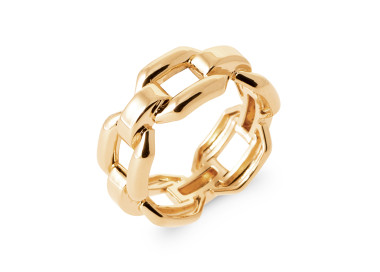 Bague plaqué Or 750