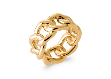 Bague plaqué Or 750