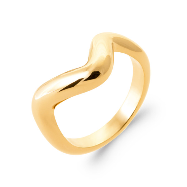 Bague plaqué Or 750