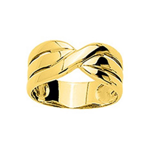 Bague Or Jaune 375