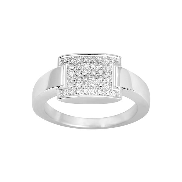 Bague diamant 0.25ct Or Blanc 750