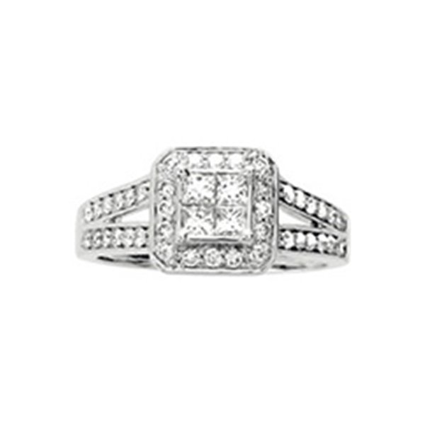 Bague diamant 0.75ct