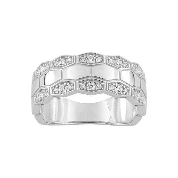 Bague diamant 0.25ct Or Blanc 750