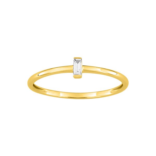Bague diamant 0.05ct Or Jaune 750