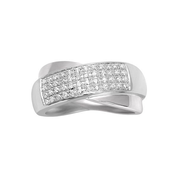 Bague diamant 0.20ct Or Blanc 750