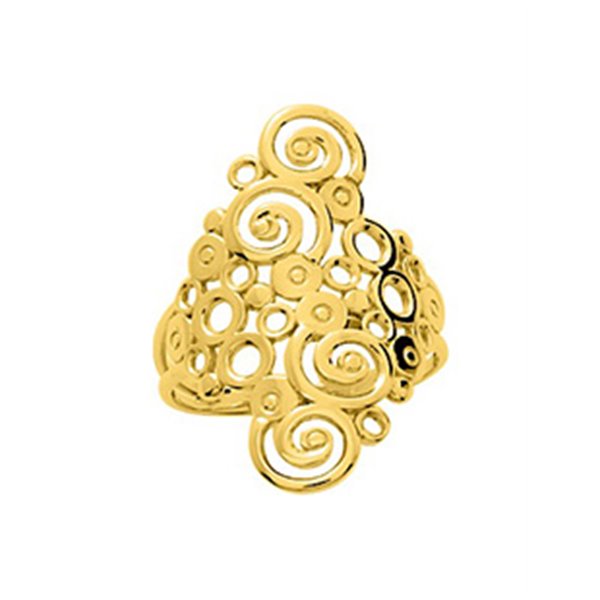 Bague fantaisie Or Jaune 750