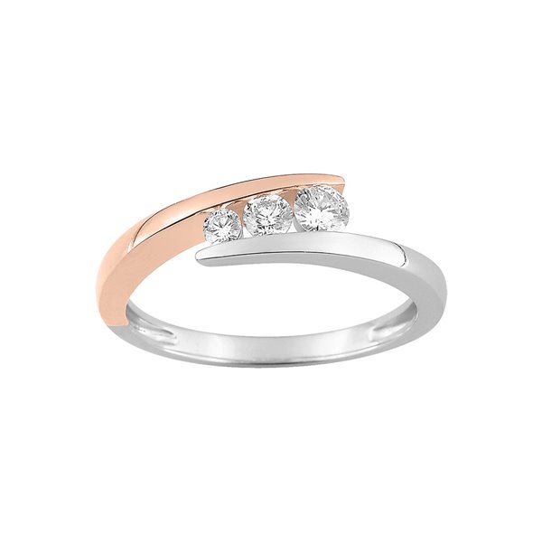 Bague diamant 0.27ct Or Blanc 750