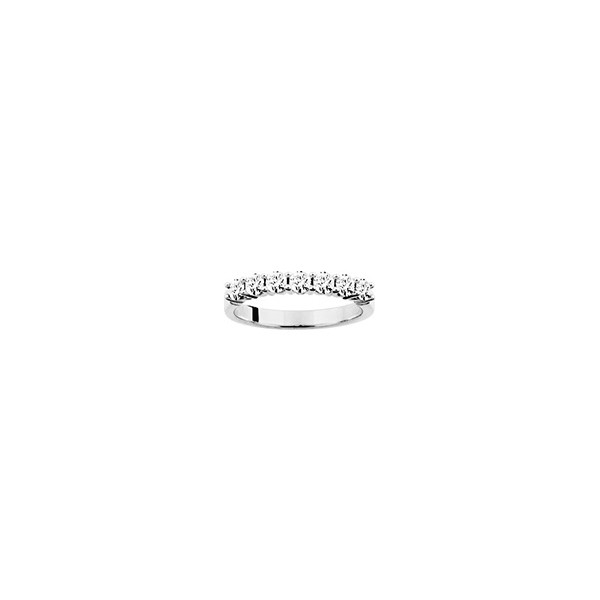 Alliance demi diamant 0.70ct Or Blanc 750
