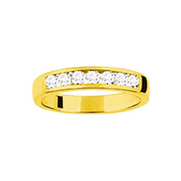 Alliance Demi-Rêve diamants 0.50ct en Or Jaune 750