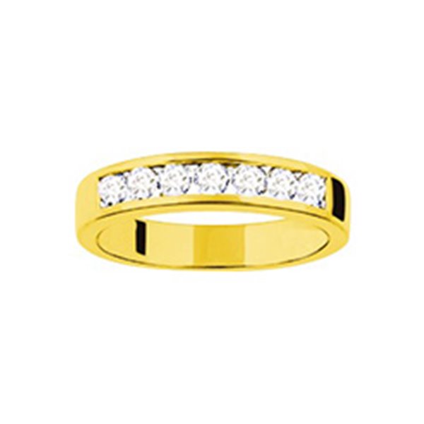 Alliance Demi-Rêve diamants 0.56ct en Or Jaune 750