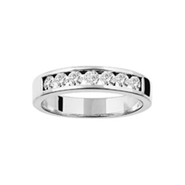 Alliance Demi-Rêve diamants 0.56ct en Or Blanc 750
