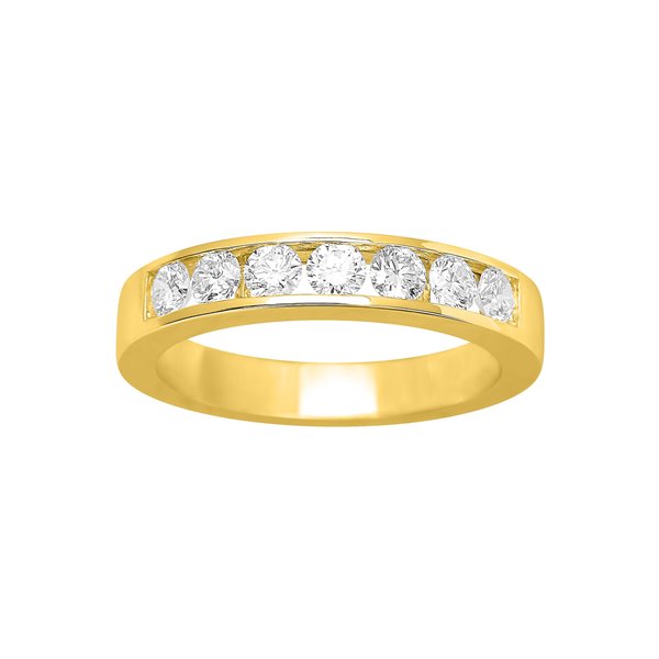 Alliance Demi-Rêve diamants 0.70ct en Or Jaune 750