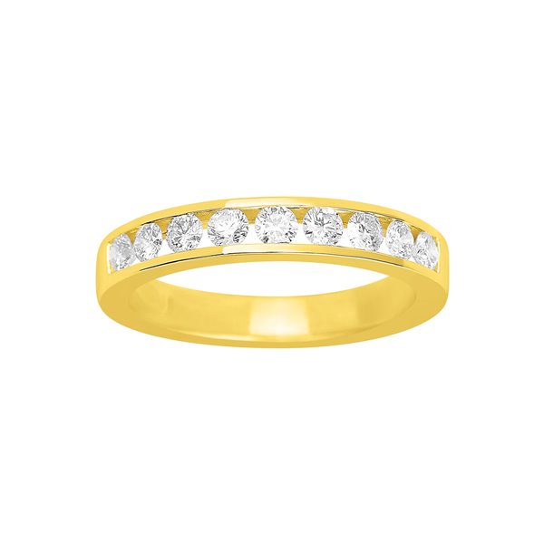 Alliance Demi-Rêve diamants 0.54ct en Or Jaune 750