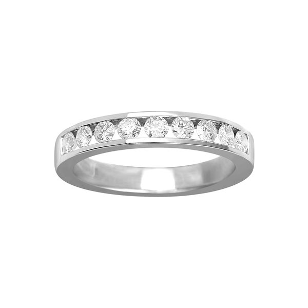 Alliance Demi-Rêve diamants 0.54ct en Or Blanc 750