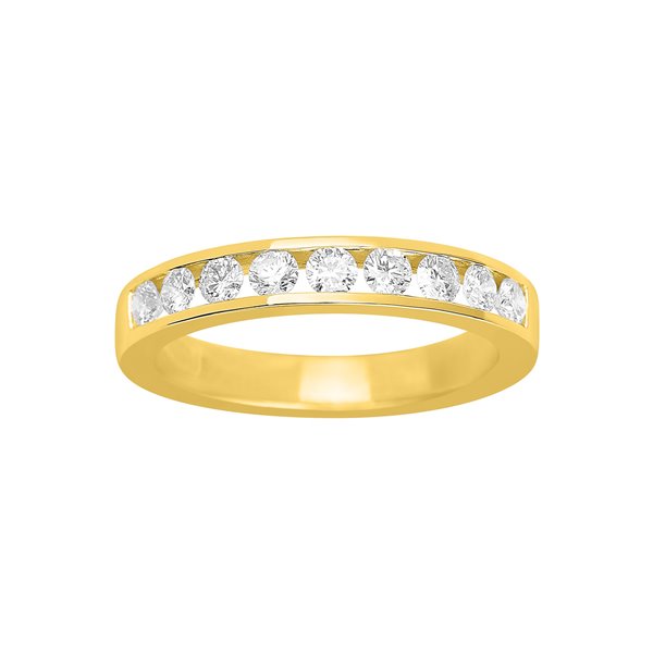 Alliance Demi-Rêve diamants 0.54ct en Or Jaune 750