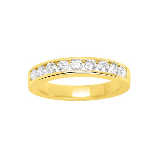 Alliance Demi-Rêve diamants 0.60ct en Or Jaune 750