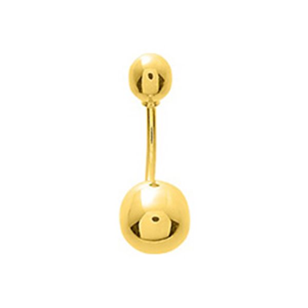 Piercing de nombril boule