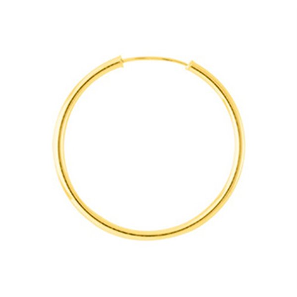Créoles Or Jaune 375 25mm