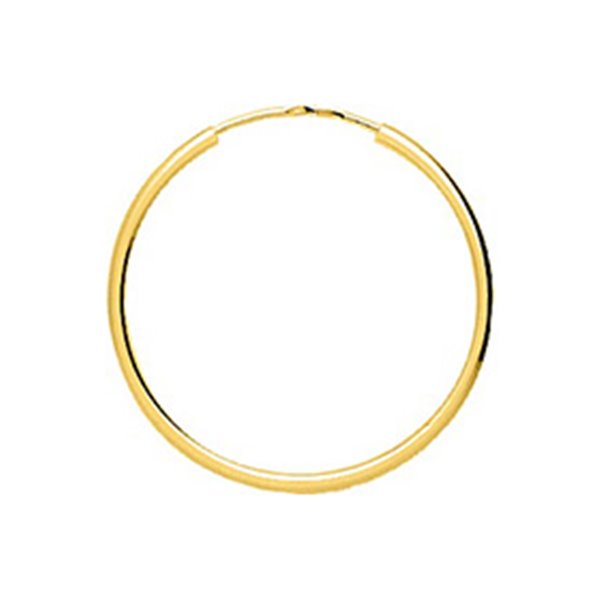 Créoles Or Jaune 750 24mm