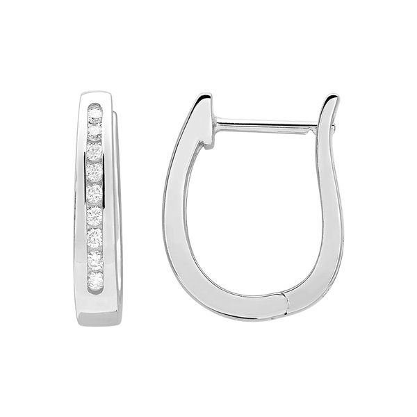 Créoles diamant 0.25ct