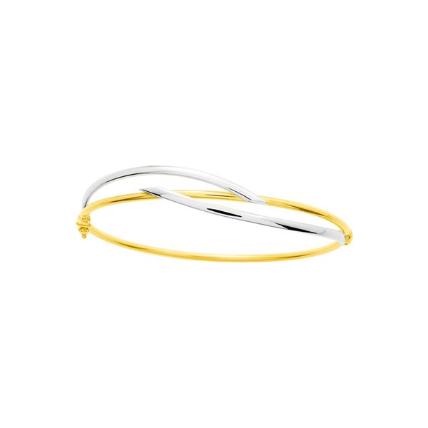 Jonc Or Jaune 375 rhodiée