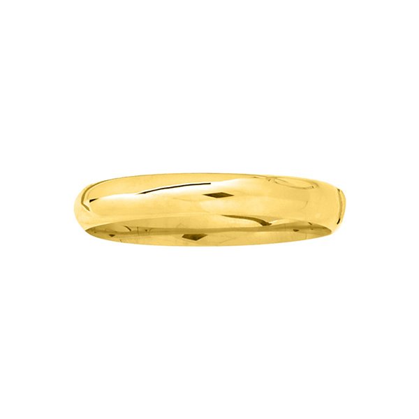 Jonc ouvrant lisse 11mm Or Jaune 750