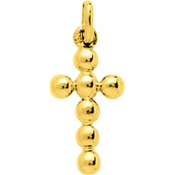 Pendentif croix Or Jaune 750