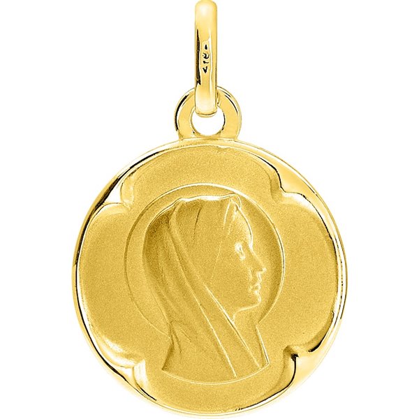 Médaille vierge Or Jaune 375