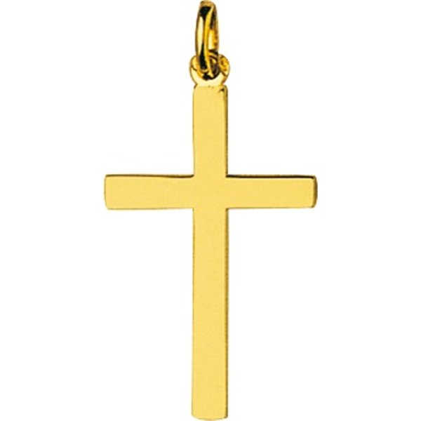 Pendentif croix Or Jaune 750