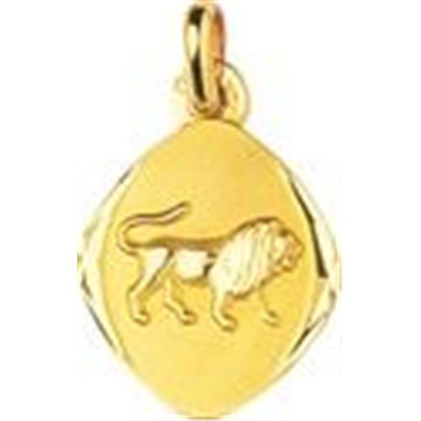 Médaille Lion Or Jaune 375