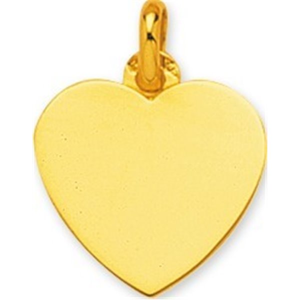 Pendentif coeur Or Jaune 375