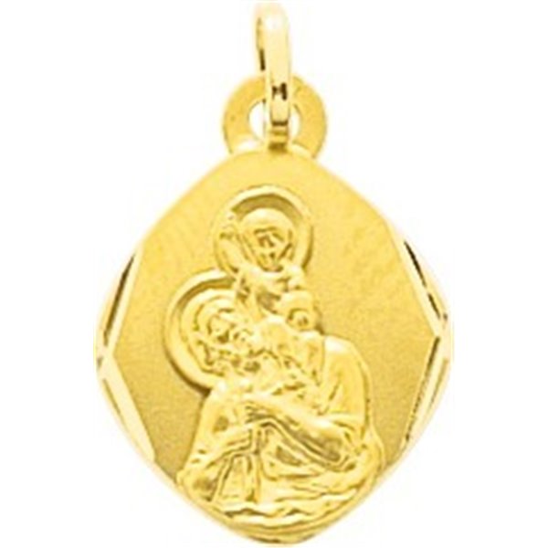 Médaille Saint Christophe Or Jaune 375