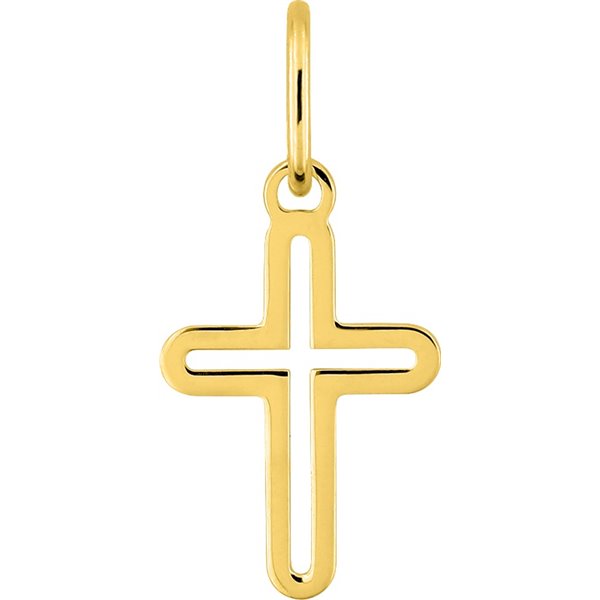 Pendentif croix Or Jaune 750