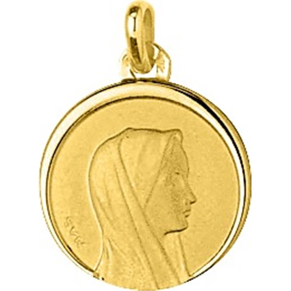 Médaille vierge Or Jaune 750