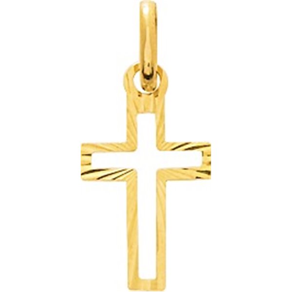 Pendentif croix Or Jaune 750